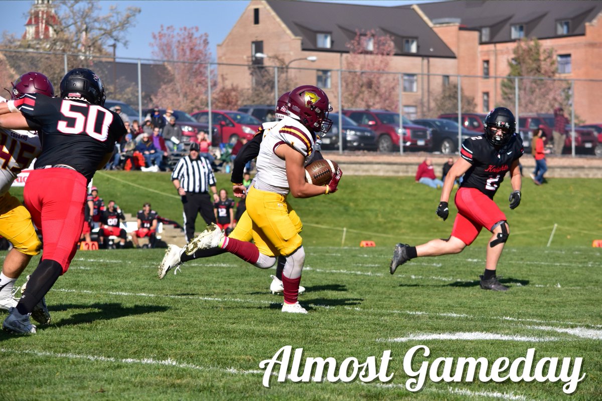 Almost Gameday 🏈

Back at the DEN! 〽️
UMAC Championship/Senior Day
📍 Morris, MN
⏰ 1 PM Kickoff
📺 morriscougars.com/watch/?Live=45…

#DefendtheDen🏟️
#TEAM #RollCougs🐾
