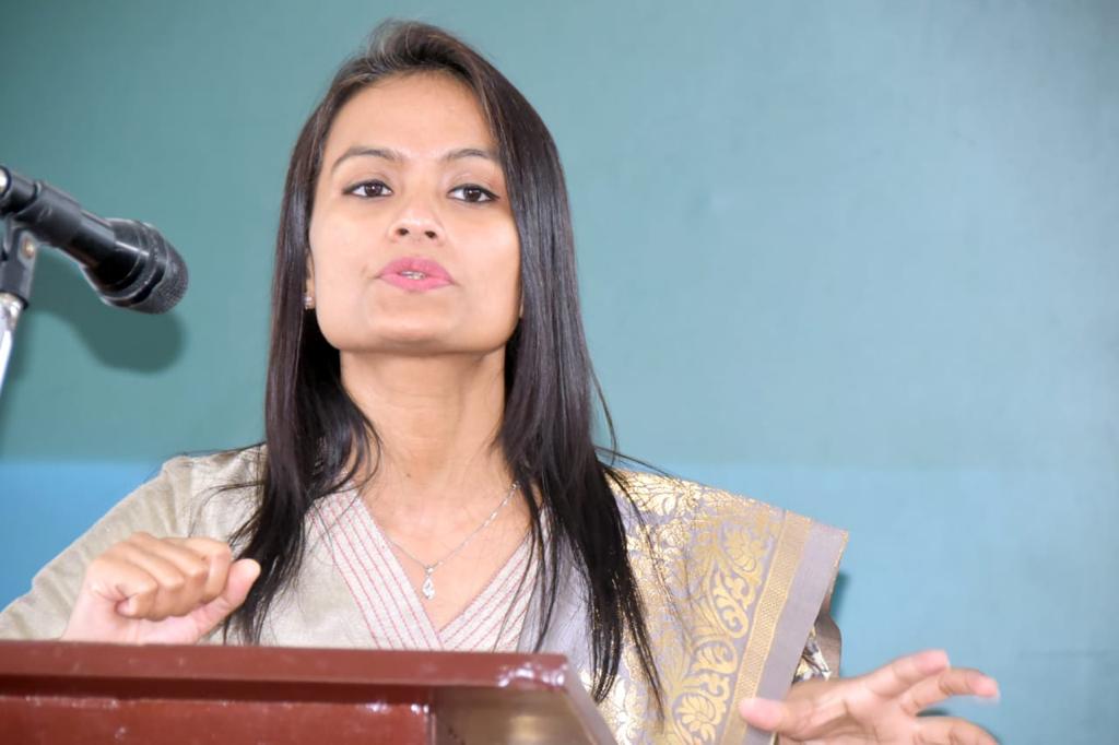 NeiahShill2000's tweet photo. Awareness lecture on Ayurveda for One Health delivered by Dr Rehana, NEIAH, Shillong at St. Dominic’s College, Nongthymai on 09/11/23 at  on occasion of Ayurveda Day 2023
@cari_guwahati @CCRAS_MoAyush @moayush @AyurvedaDay https://t.co/DnY9Lqgvic