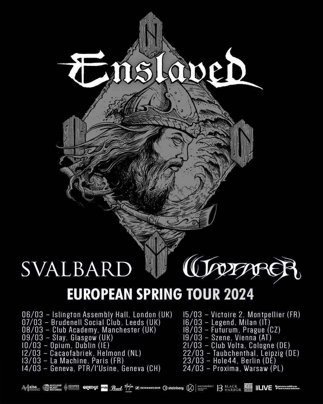Enslaved Tour 2024 Mari Stacia