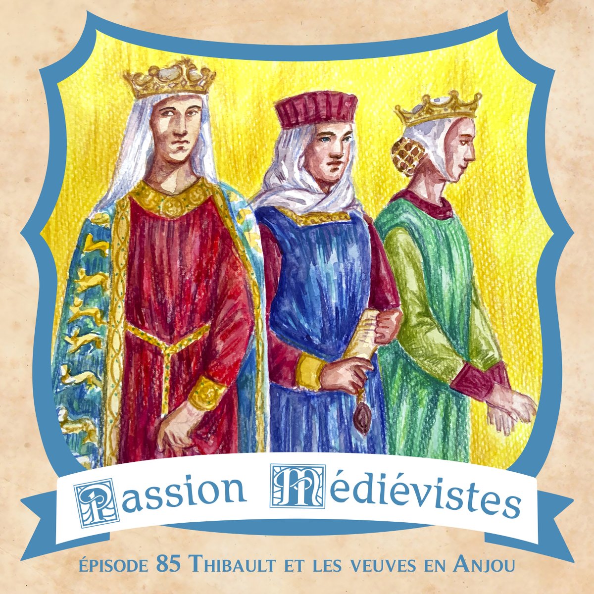 PMedievistes's tweet photo. 🎧 NOUVEL ÉPISODE 🎧

Découvrez le parcours de femmes veuves dans le comté d’Anjou au XIIIème siècle avec mon invité doctorant Thibault Jouis, entre influence politique et jeux de pouvoir !

https://t.co/jPj4PuOdNG https://t.co/v5uzSzQo2p