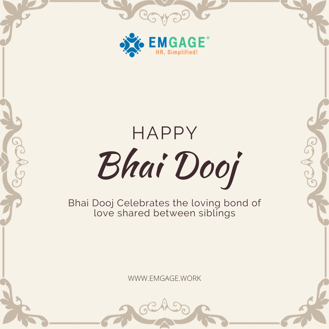 EmgageS's tweet photo. Happy Bhai Dooj!!🌟🤗

#BhaiDooj https://t.co/MXW6GkOSxK