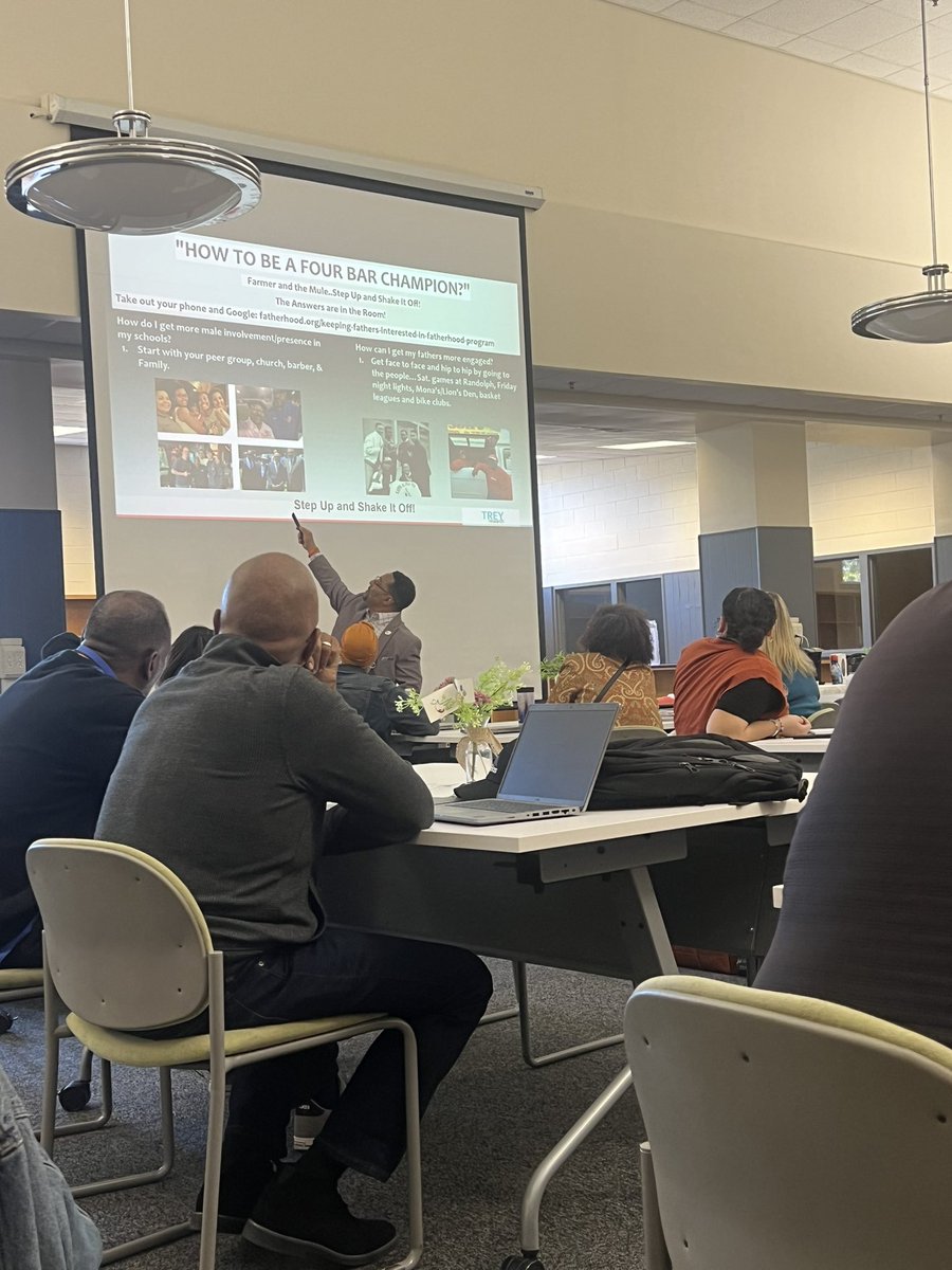 HerbertMonroe6's tweet image. So Honored to be welcomed back to HCPS to Motivate, Educate, and Empower the Family &amp;amp; Community Engagement team with a focus on FATHERS. Big thanks to long time friend Rafer Giles Community Schools Manager for the invite.
#awordfromdoc
