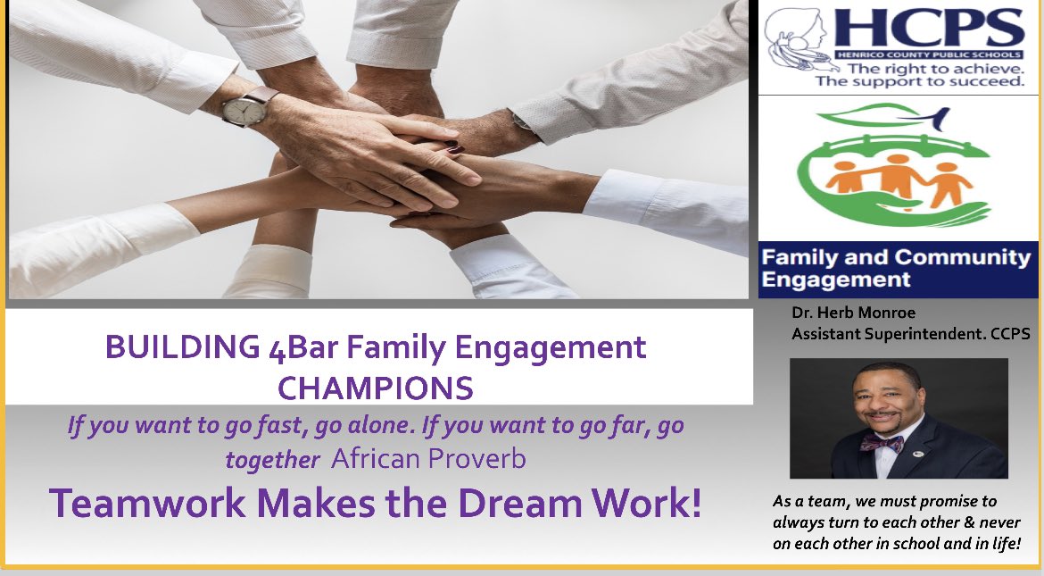 HerbertMonroe6's tweet image. So Honored to be welcomed back to HCPS to Motivate, Educate, and Empower the Family &amp;amp; Community Engagement team with a focus on FATHERS. Big thanks to long time friend Rafer Giles Community Schools Manager for the invite.
#awordfromdoc