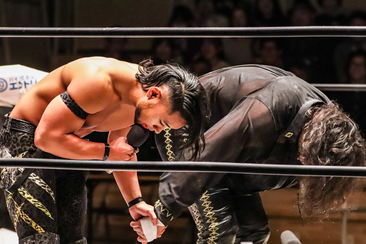 lion_highfly's tweet image. 23/11/9 #DragonGate 後楽園 
お手々つないでごめんなさい
#TheGateOfEvolution2023 #H・Y・O #ルイス・マンテ
