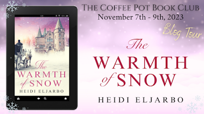 Read a snippet from The Warmth of Snow by Heidi Eljarbo candlelightreadinguk.blogspot.com/2023/11/read-s… #ChristmasRomance #WweetRomance #RegencyRomance #BlogTour #TheCoffeePotBookClub @HeidiEljarbo @cathiedunn
