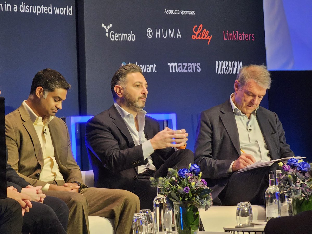 A pleasure discussing #AI across #pharmaceutical and #biotech value chain @FinancialTimes Global Pharma and Biotech Summit with @clivecookson, Rohit Nambisan, Werngard Czechtizky, and @Michael_g_Lewis. #research #development, #education #regulation. @hannahkuchler and #FTpharma