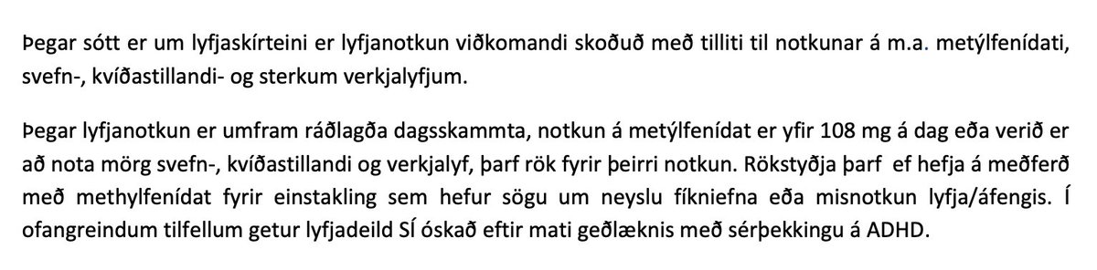 Endurnýjun lyfjaskírteinis... er ég að bíða í tvær vikur eftir því að einhver manneskja fletti handvirkt upp lyfjasögu minni? Þetta kæmist tæknilega fyrir í einni if setningu.