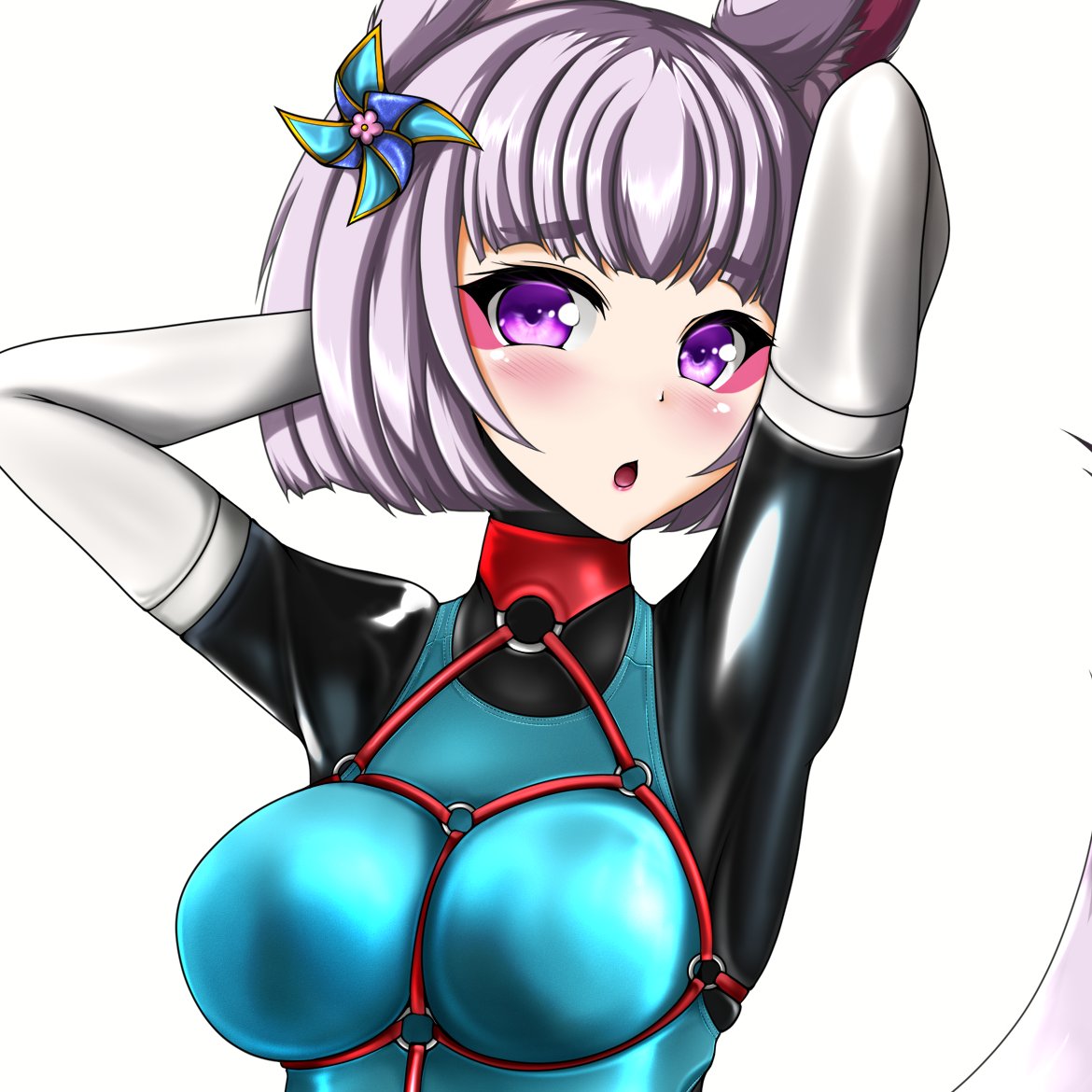 ゴムと腋
#いい腋の日 