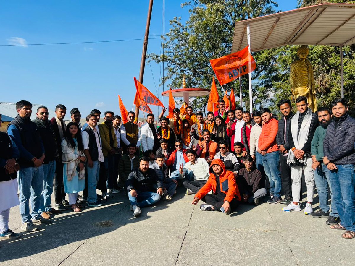 ABVPVoice's tweet photo. श्री देव सुमन उत्तराखंड विश्वविद्यालय टिहरी, सोबन सिंह जीना विश्वविद्यालय अल्मोड़ा और कुमाऊँ विश्वविद्यालय नैनीताल में छात्र महासंघ चुनाव में अध्यक्ष सहित सभी पदों पर शानदार जीत! 

सभी विजेता प्रत्याशियों तथा अभाविप कार्यकर्ताओं को हार्दिक बधाई एवं छात्र-शक्ति का हार्दिक अभिनंदन। 

यह विजय छात्र-शक्ति की विजय है, यह विजय अभाविप पर छात्र-शक्ति के विश्वास की विजय है। 

#ABVP