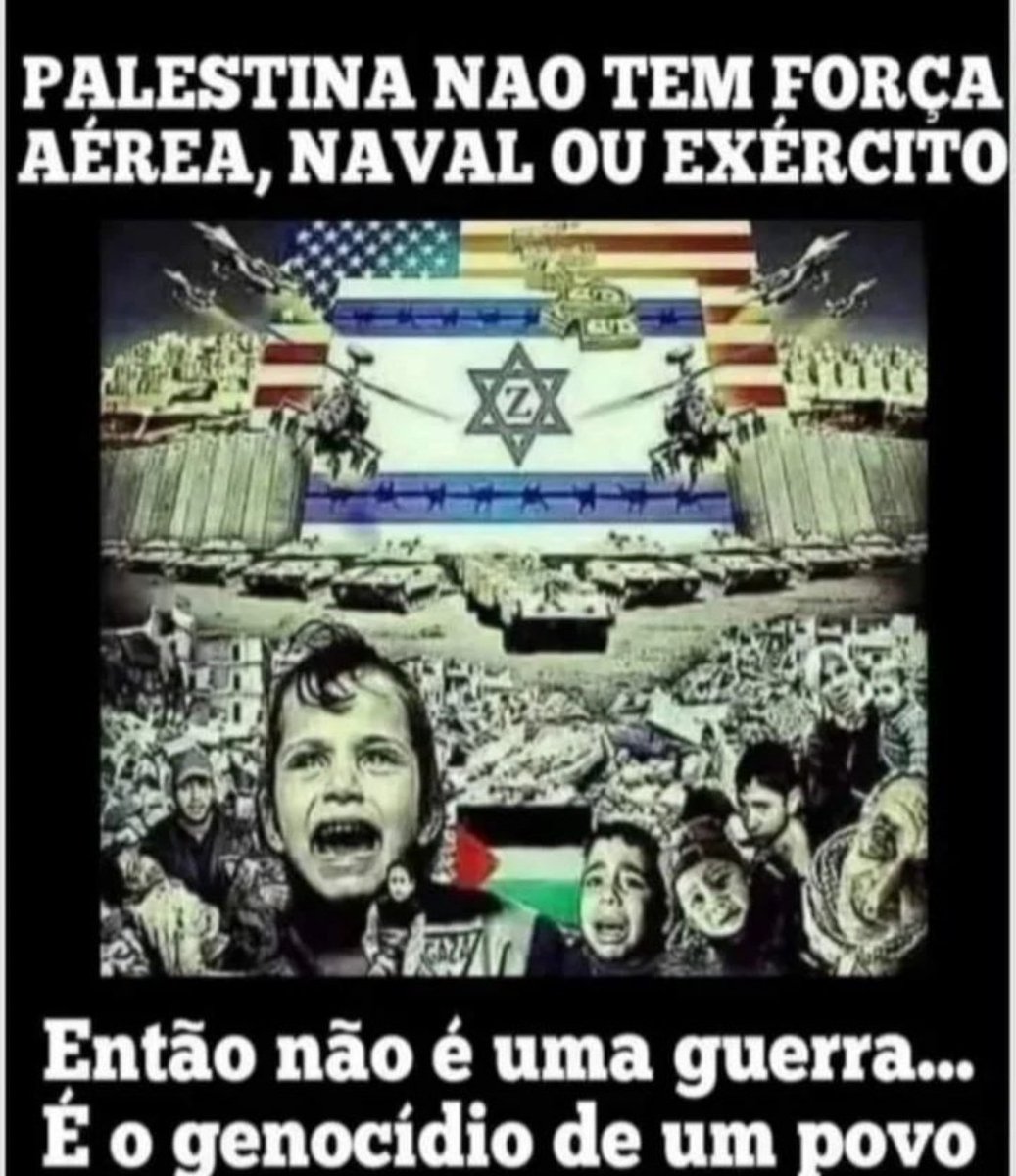 Vcs se ligaram né?
A imprensa tá colocando o nome de antissemita, quando é antisionista, pra acobertar os Crimes de Netanyahu, e naturalizar a morte de milhares de Palestinos.
Dá nojo! Dá raiva de ver, como eles ainda conseguem convencer muita gente disso.