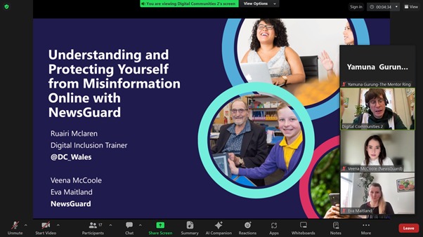 TheMentorRing's tweet photo. Just attended an eye-opening webinar on navigating the digital jungle of #misinformation! ๐ต๏ธโโ๏ธ๐ป @DC_Wales @Cwmpas_Coop @NewsGuardRating #InfoLiteracy #WebinarWisdom https://t.co/JtKOBXqGLZ