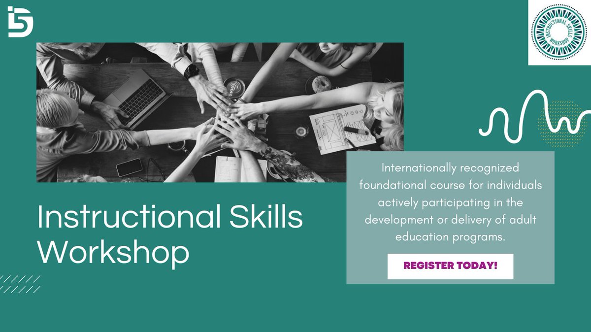 5D_learning's tweet photo. Enhance your teaching skills with ISW – a global program for adult educators. Ensure effective learning for a diverse workforce. CPD Pre-approved (CPHR CPD 24.0). Join thousands worldwide! 🌐Contact admin@5dlearning.ca. #ISW #AdultEducation #CPD https://t.co/bj6xZrrxwM