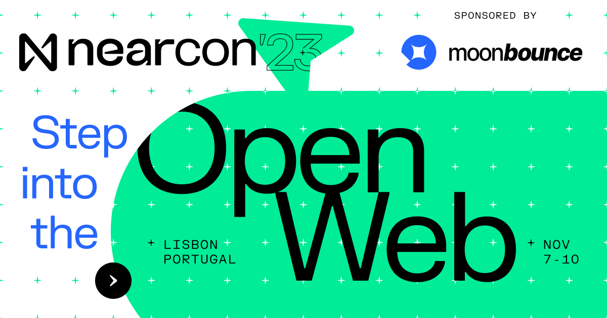 NEARProtocol's tweet photo. If you've been bouncing about the three wonderful NEARCON venues today, don't forget to drop into the NEARCON23 Talent Happy Hour sponsored by @getmoonbounce!

The open web needs builders. The open web needs you.

Bring your pass and join us at Community HQ from 5 - 7 pm 🎉 https://t.co/OjjQ40bK6q