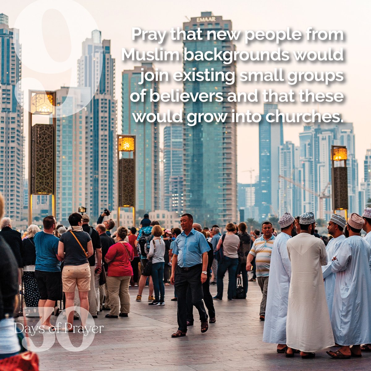 mtwglobal's tweet image. Day 9: Pray that new people from Muslim backgrounds would join existing small groups of believers and that these would grow into churches.
#30dop #30daysofprayer #prayerworks #prayformissions #missionsprayers #reformedmissionsservices #churchplanting