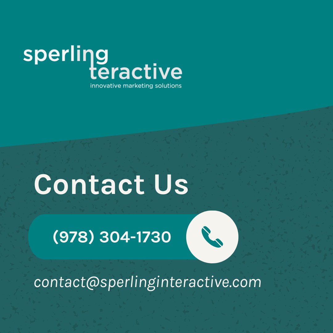 SperlingInterac's tweet image. Ready to elevate your online presence? Reach out to us today and unlock the power of digital success. Contact Sperling Interactive and let&apos;s make your vision a reality!  #DigitalSuccess #DigitalStrategy #DigitalAgency #MarketingTips #SocialMediaMarketing