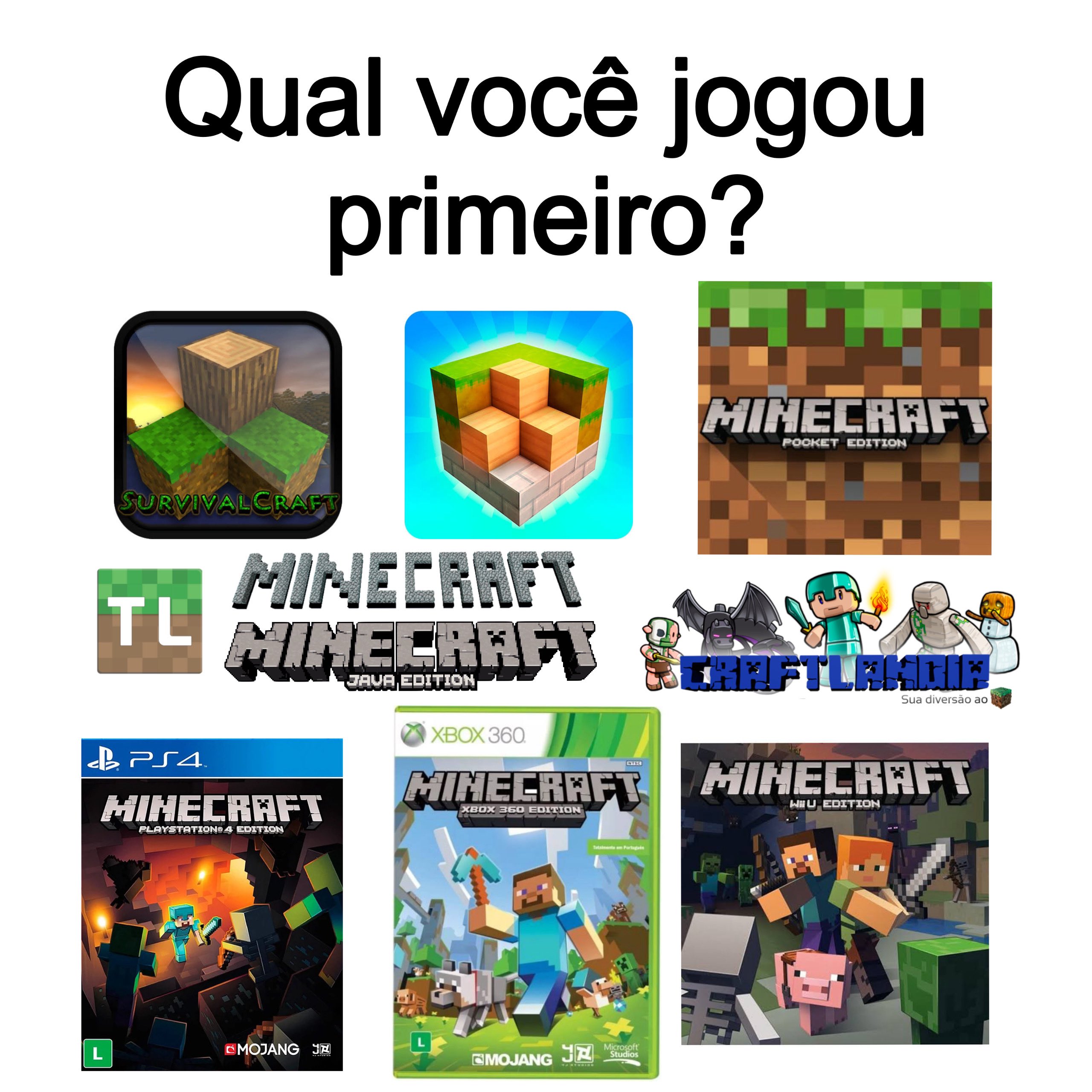 Comunidade de Minecraft on X:  / X