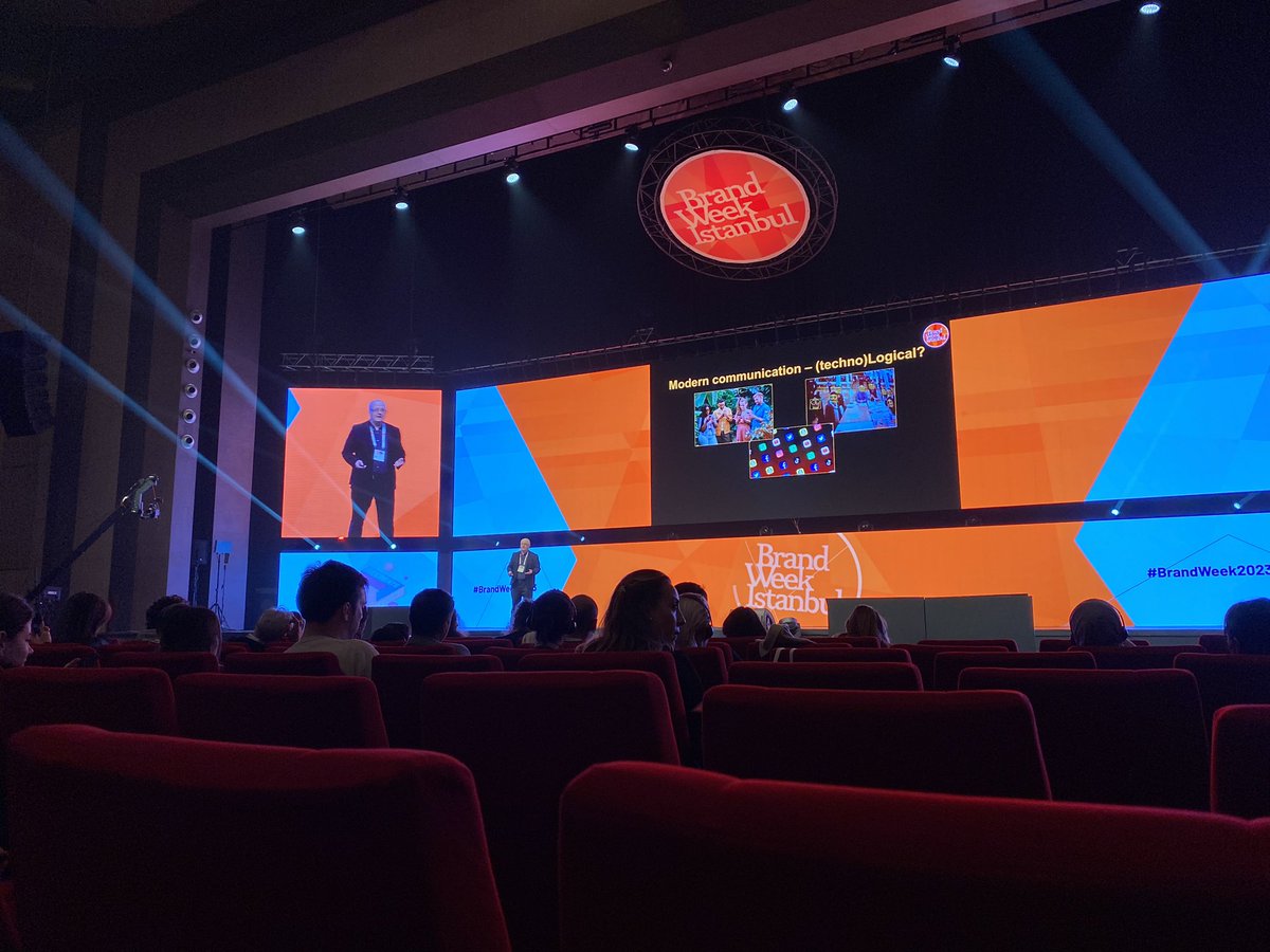 simay_unsal's tweet photo. Duygular modern kültürde çok önemli bir yere sahip, fakat duygular göz ardı ediliyor. #BrandWeek2023 https://t.co/fClSoCV5Bb