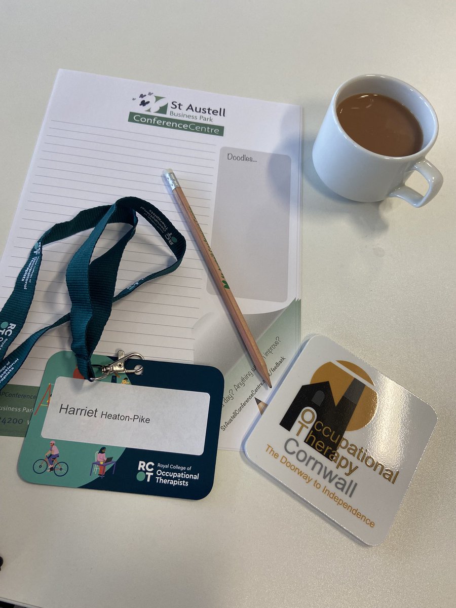 Ready for the first workshop of the afternoon  #CornwallRCOT