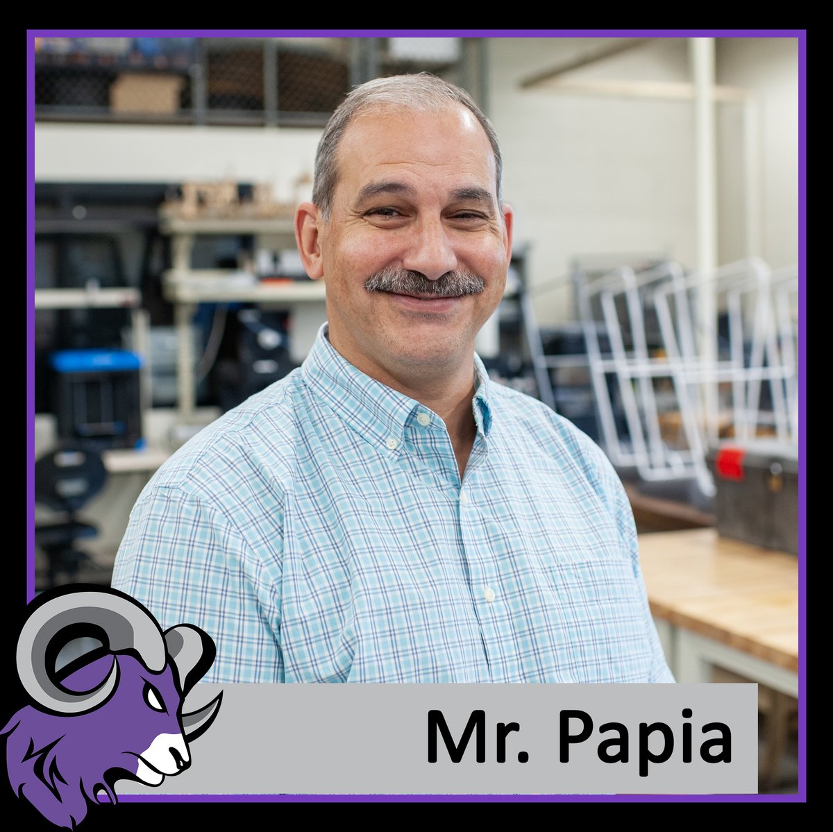shawtech_hs's tweet image. NEW TEACHER SPOTLIGHT 📣 Angelo Papia joins Shawsheen as an #EngineeringTechnology teacher with experience spanning over 25 years in the field. His journey began after graduating from Waltham High's #drafting program. Angelo has a B.S. in #MechanicalEngineering from #Wentworth.