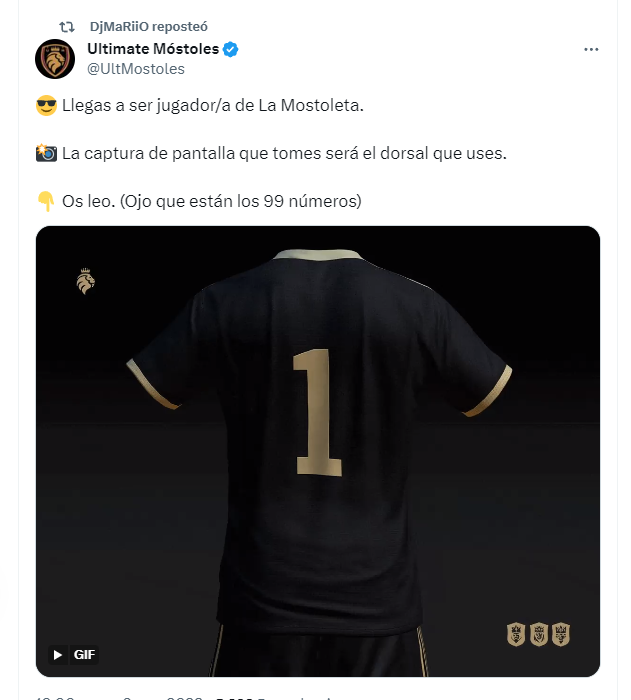 rorrosls's tweet photo. @UltMostoles Number One https://t.co/UbY1D0ygkw