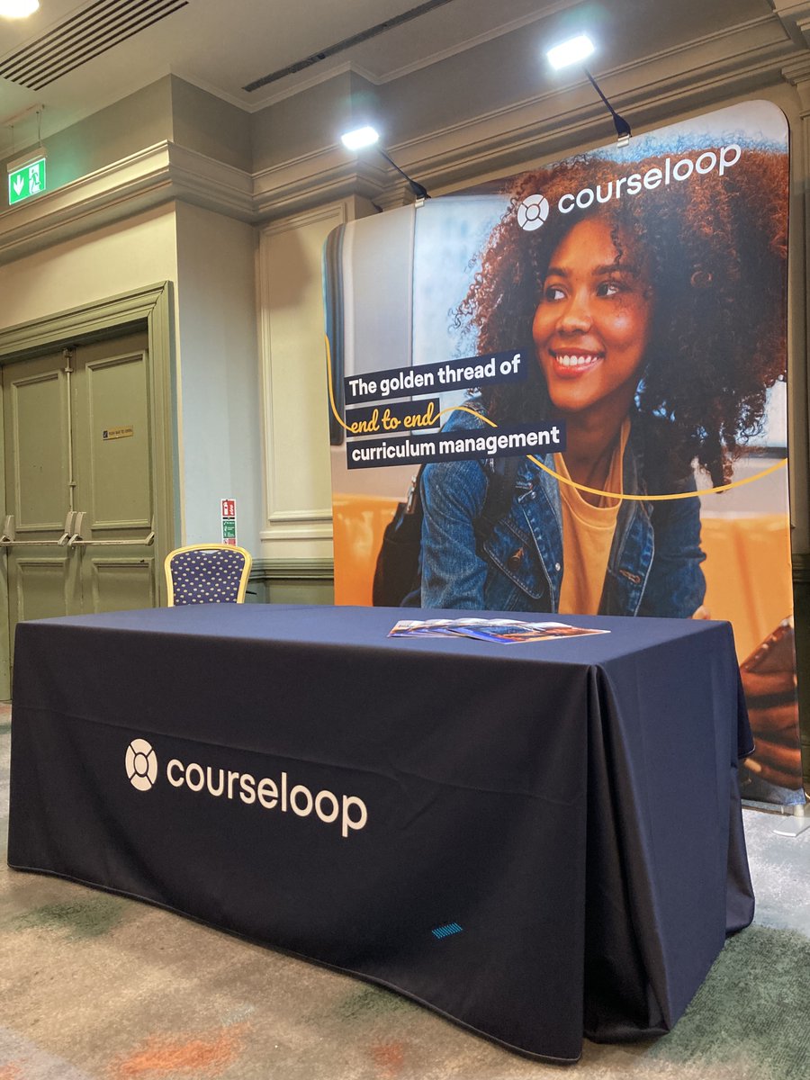 The CourseLoop team has officially touched down at @AcRegCouncil in Brighton. Come say hi to our expert team at Stand 7 - we're excited to meet you! #ARC2023