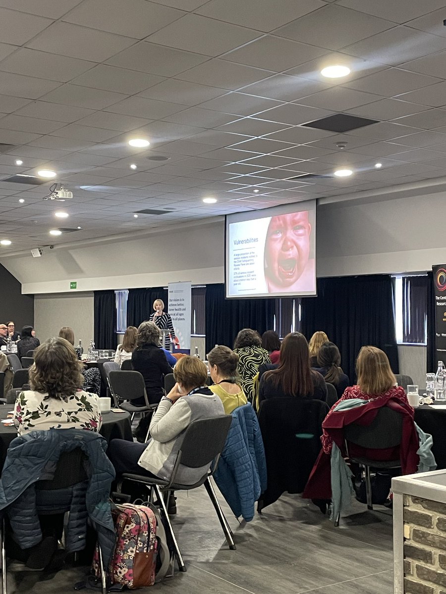 @BroniaArnott talking about infant mental health, and the importance of ensuring children get the best start in life possible #MentalHealthNENC