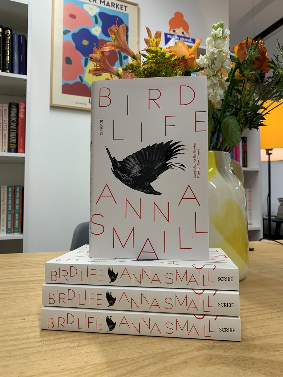 HAPPY PUBLICATION DAY to <a href="/annaesmaill/">Anna Smaill</a>'s BIRD LIFE (<a href="/ScribeUKbooks/">Scribe UK</a>) — wonderful to watch this book fly 🐦‍⬛
.
.
.
‘Bird Life is an astonishing book about grief, beauty, and survival ... the writing enters your bloodstream like a strange and wonderful drug.’