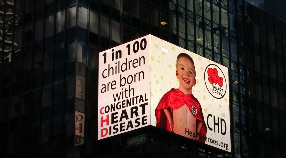In the ❤️ of New York City, the capes flew for #CHD!! youtu.be/Ku9mh24RNaI?si… #TBT #HeartHeroes #1in100 #morethanjustacape