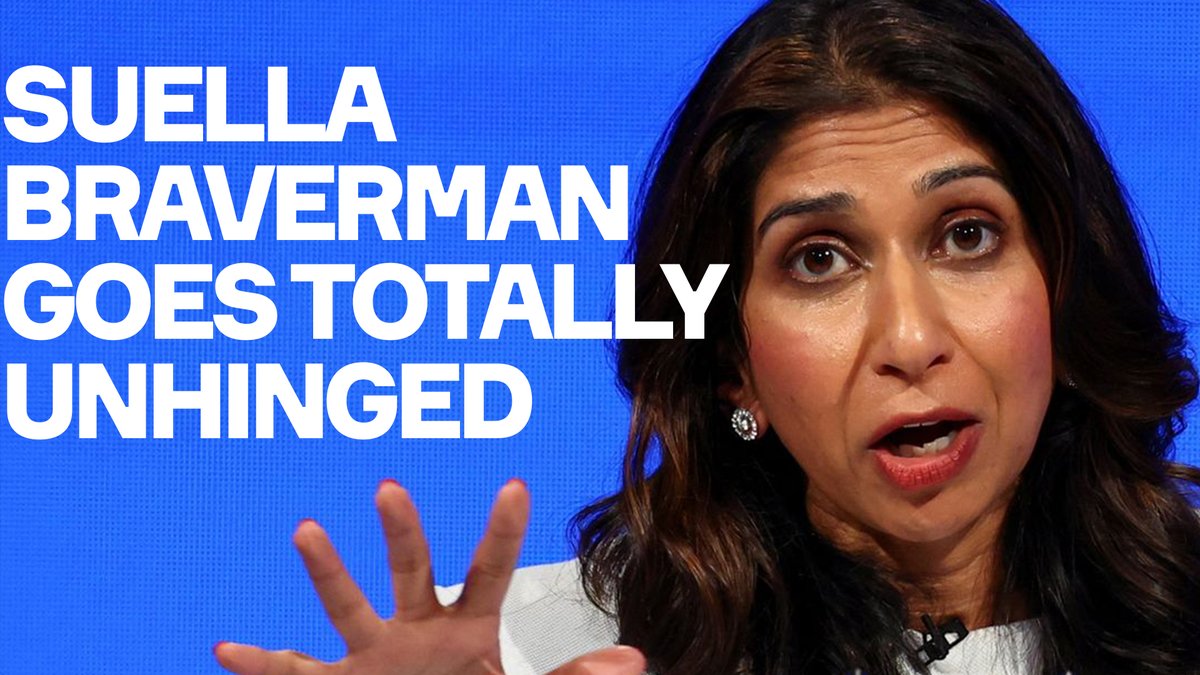 Suella Braverman is a hate preacher, and her latest bile is deceitful - and dangerous. New video 👇 youtube.com/watch?v=yahc3n…