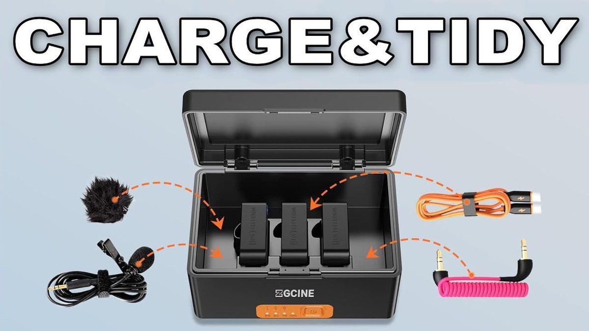 geekanoids's tweet image. New video … 

Andycine ZGCINE PS-R30 Pro Charging Case for Rode Wireless GO II &amp;amp; Wireless GO &amp;amp; Wireless ME youtube.com/watch?v=cipkR-… 

#RodeWirelessGOII #RodeWirelessGO #WirelessMicrophones @Andycinegear