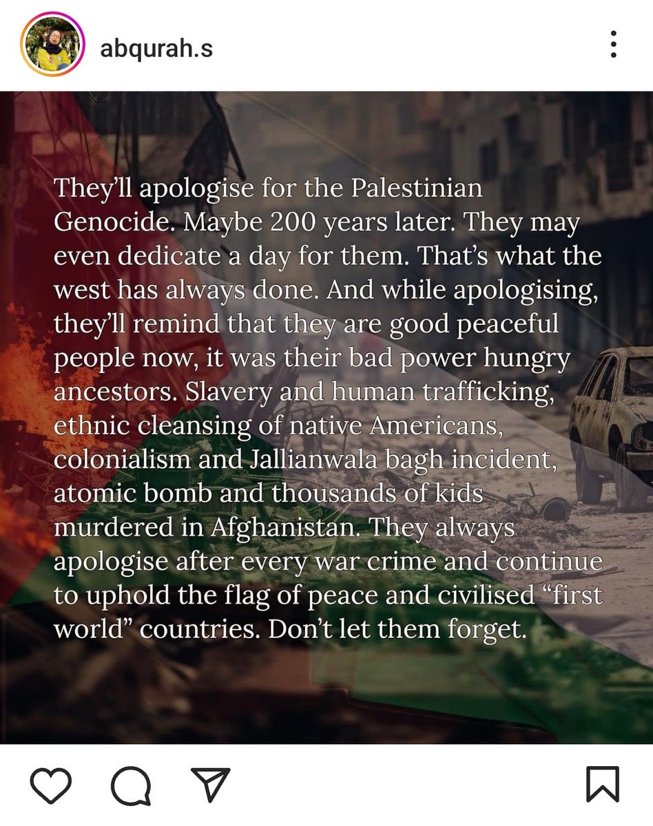 Don't let them forget.