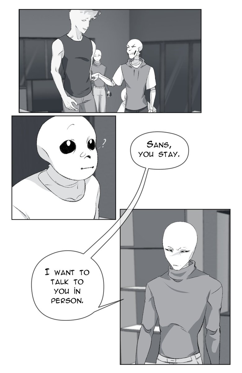 Mityay15's tweet photo. (1-4/10) Chapter 4 is coming!!

#undertale || #undertaleau #rhythmtale #grillby #papyrus #sans #gaster #sansby #InAHeartBeat https://t.co/LqhjQSCNUJ