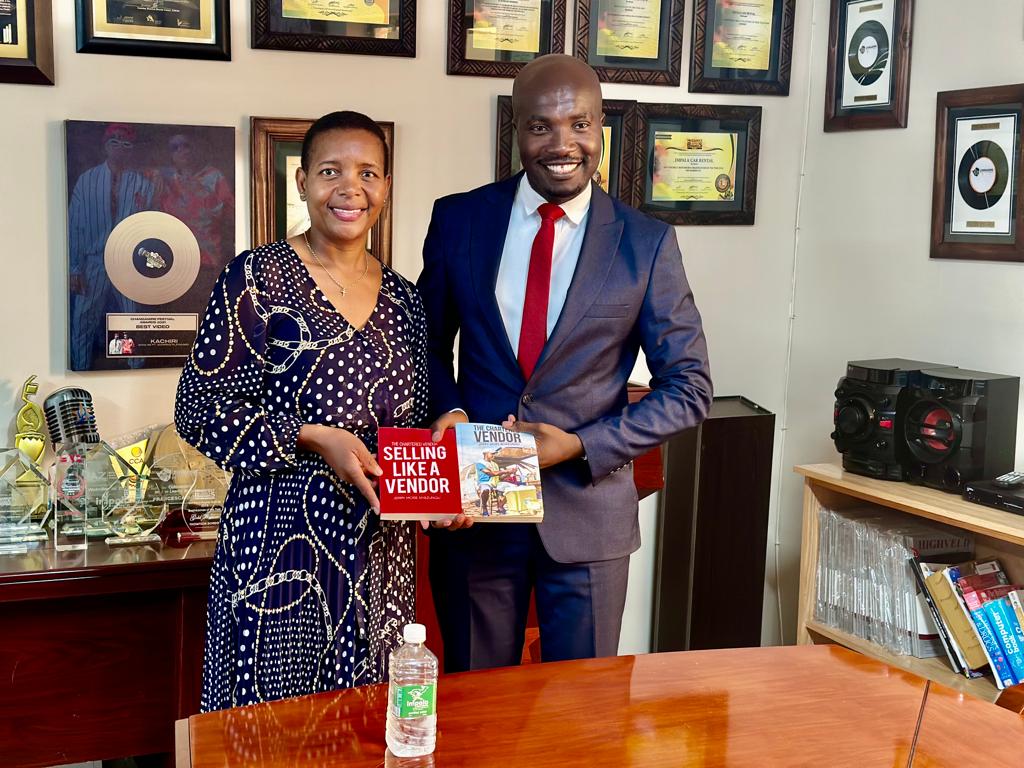 Fear of rejection is the reason why most salespeople fail to prospect or follow up on their clients. How do you counter this fear in sales?

Thank you Mrs Dondo, MD for @impalacarrental  for purchasing my book.

#Sellinglikeavendor
#Thecharteredvendor