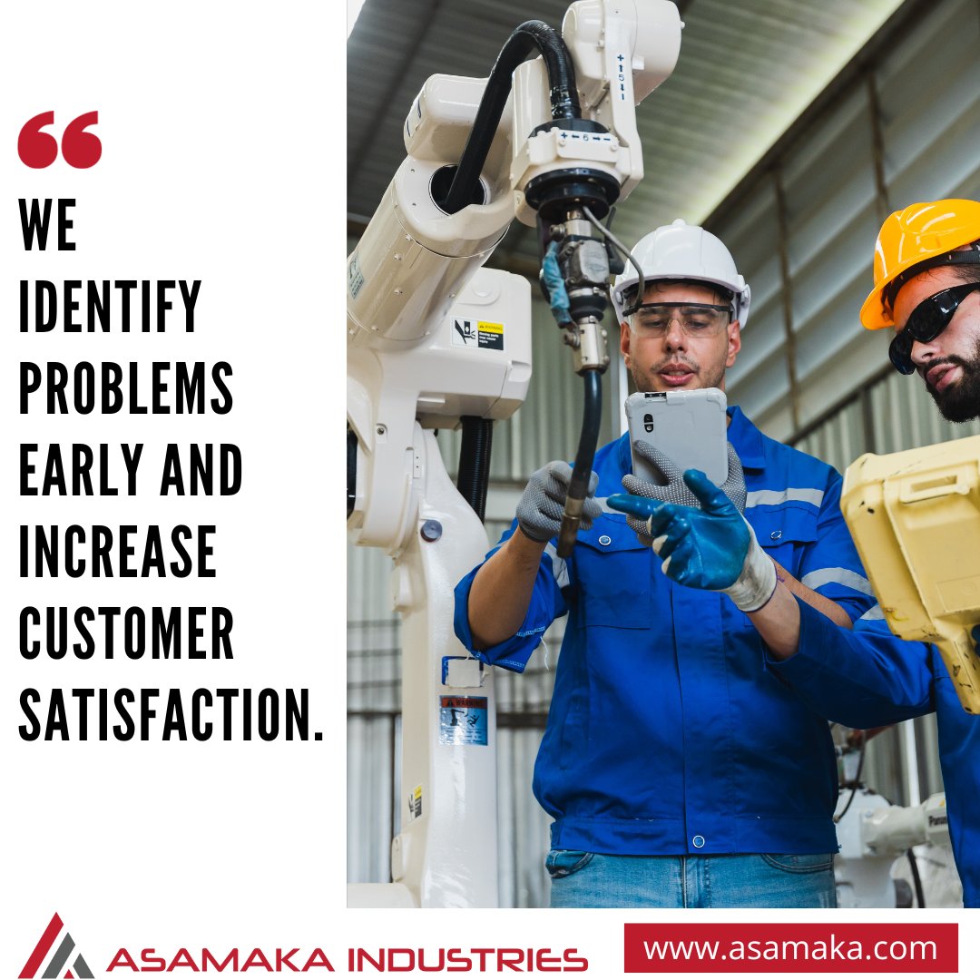 We Identify problems early and increase customer satisfaction.

#quoteoftheday #quotes #engineering #facts #eee #automation #controls #automationengineering #eee #customersatisfaction #asamakaindustries