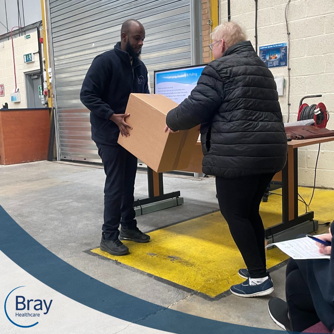 All Bray employees took part in Manual Handling Training on the 17th of October 2023. The training was conducted by Safety Services (UK) Limited and was done onsite.  It was a really informative day, and helps our staff stay safe when lifting in the workplace!

#manualhandling