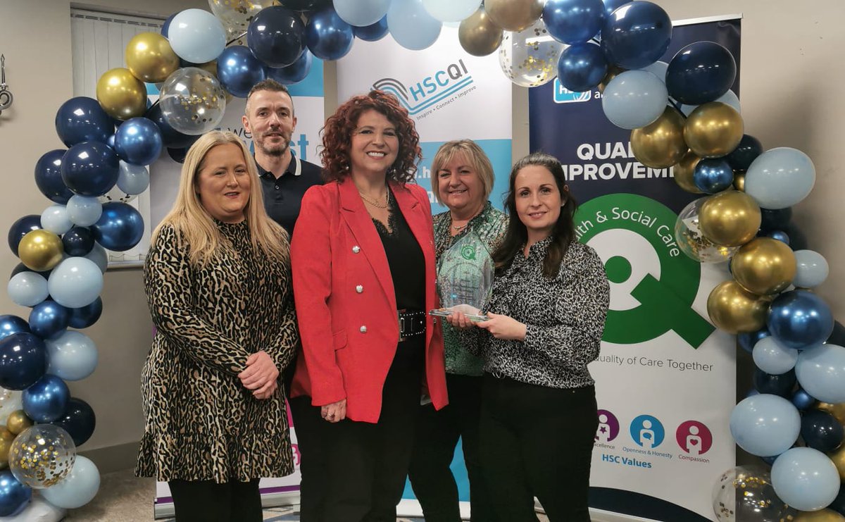 The Crisis Service is so very proud of our Safety Quality West Group who won the Quality Improvement Methodology Award..Well done 😊 <a href="/WesternHSCTrust/">Western Trust</a> <a href="/84_smallwoods/">christina Smallwoods</a> <a href="/clairek05372183/">claire kerr</a>
