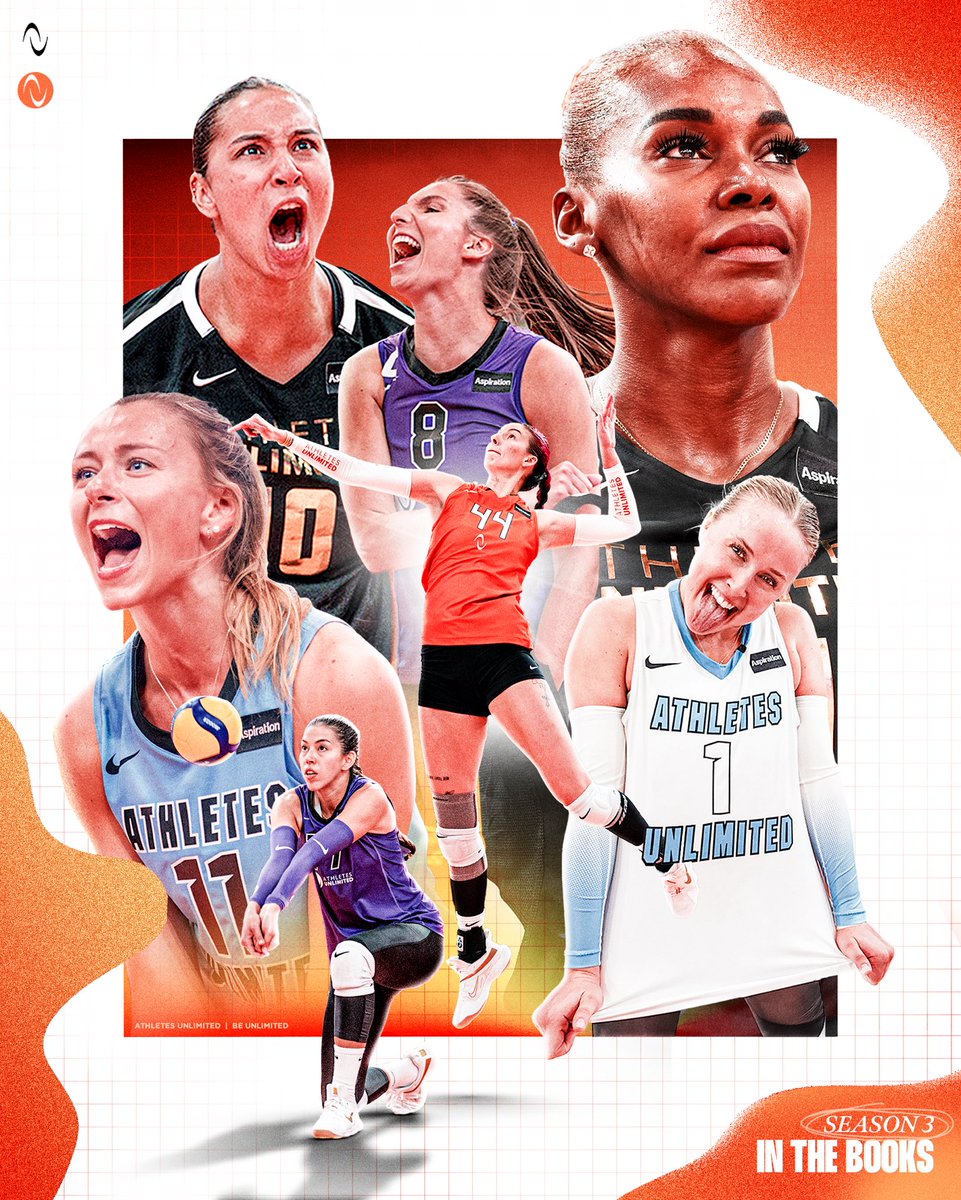AUProSports's tweet photo. Another season in the books 📚 

What was your favorite moment from Season 3? 👀 

#AUVB https://t.co/v04prIsgxh