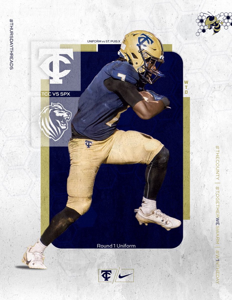 The Look for Round 1:

Traditional. 

#TheCounty #TogetherWeSwarm #W1NTHEDAY #ThursdayThreads #NikeTEAM