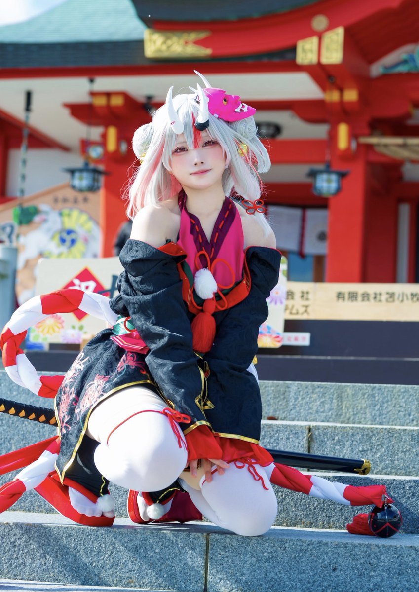 hiyori_cosplay's tweet photo. コスプレ:cosplay 
ホロライブ:百鬼あやめ

余〜だよ！

#百鬼絵巻 https://t.co/3NXERh7Myj
