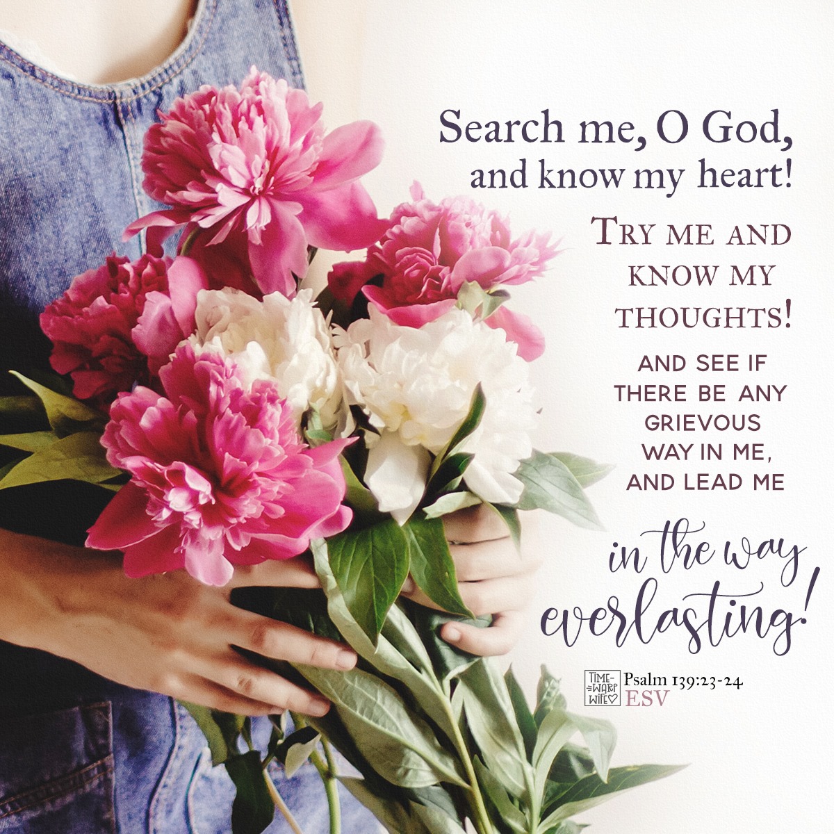 Heather58616159's tweet image. Search me, O God, and know my heart!
Try me and know my thoughts]
And see if there be any grievous way in me,
and lead me in the way everlasting!🕊️

Psalm 139:23-24🕊️
