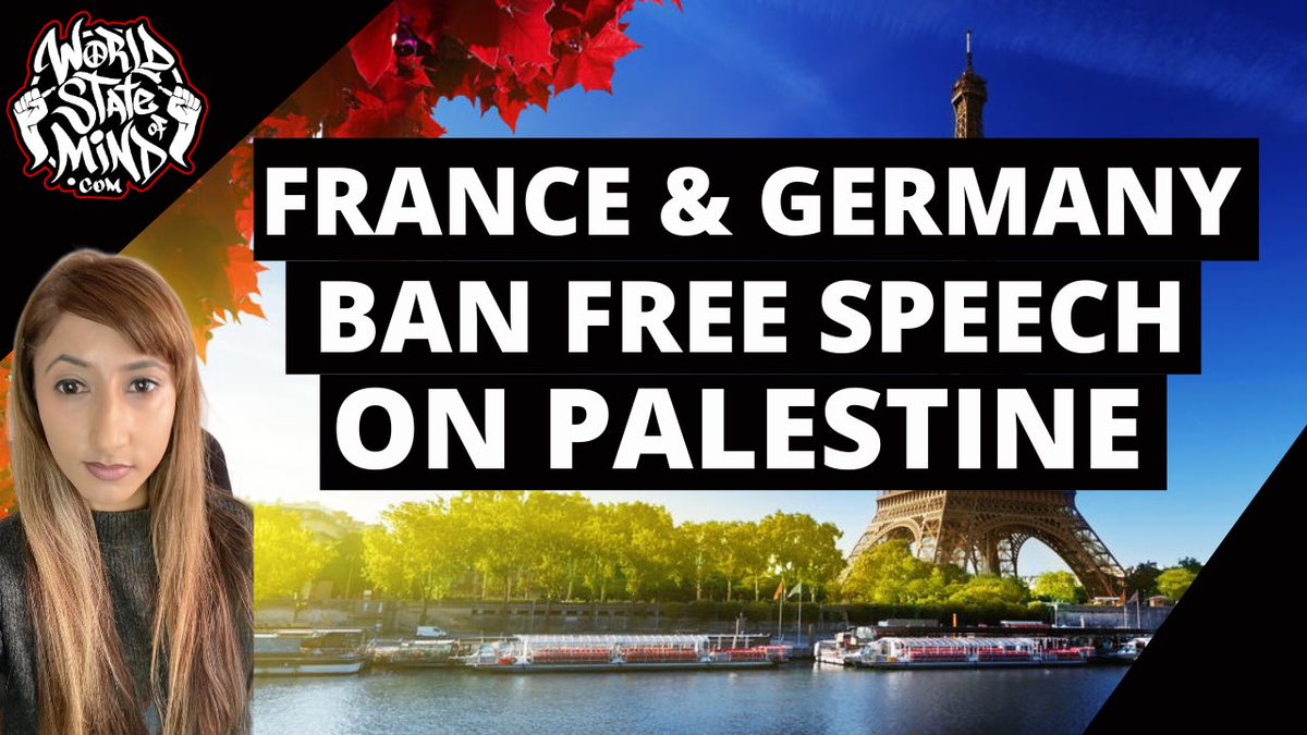 France &amp; Germany Ban Free Speech On Palestine youtu.be/kjtH234SQzo #freespeech #censorship #israel #palestine #gaza