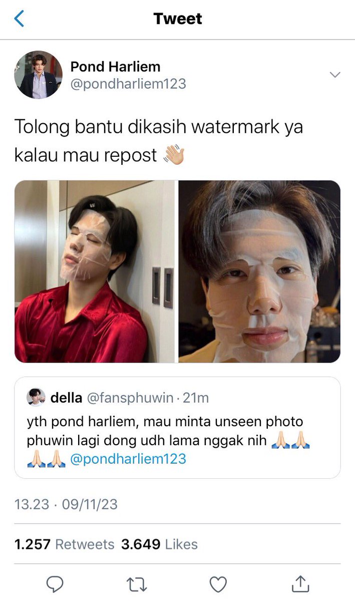 bitsragged's tweet photo. ✮ extras, pond harliem setelah masuk fandom suaminya

(photo cr. to darknesslight_) https://t.co/qQOkVhE0AY