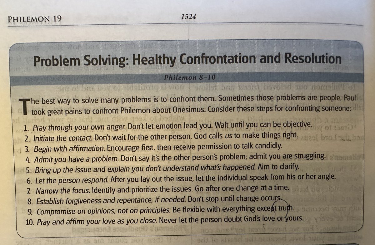 CarrieWorks4You's tweet image. I love this conflict resolution model. It’s close to the one I’ve used for many years. People fear confrontation but if done with love and respect, it’s worth the risk. 

Like a first responder, run toward the danger, not away from it.