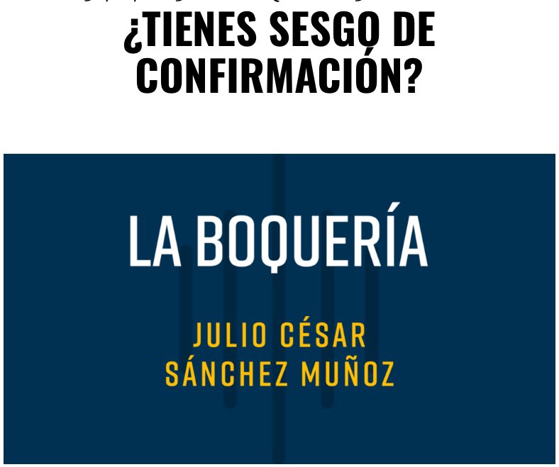 LasVocesmx's tweet image. “Algo que seguramente todos hemos experimentado en algún momento es el hábito de juzgar a las personas como más inteligentes y confiables cuando comparten…” por el Mtro. @jules_cesamu #sesgo #percepcion 
Disponible👇🏻
lasvoces.com.mx/blog/2023/10/3…