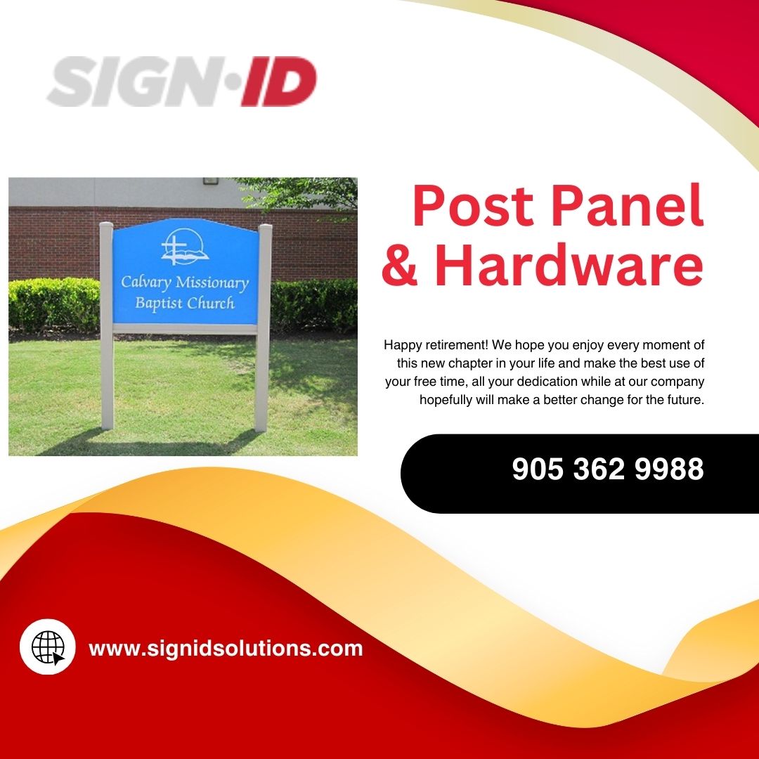 signidsolutions's tweet image. With our long-lasting Post Panel &amp;amp; Hardware solutions, you can firmly anchor your company message.
#sign #signage #SignageMaker #signagesolutions #signagecompany #signageinstallationnstallation