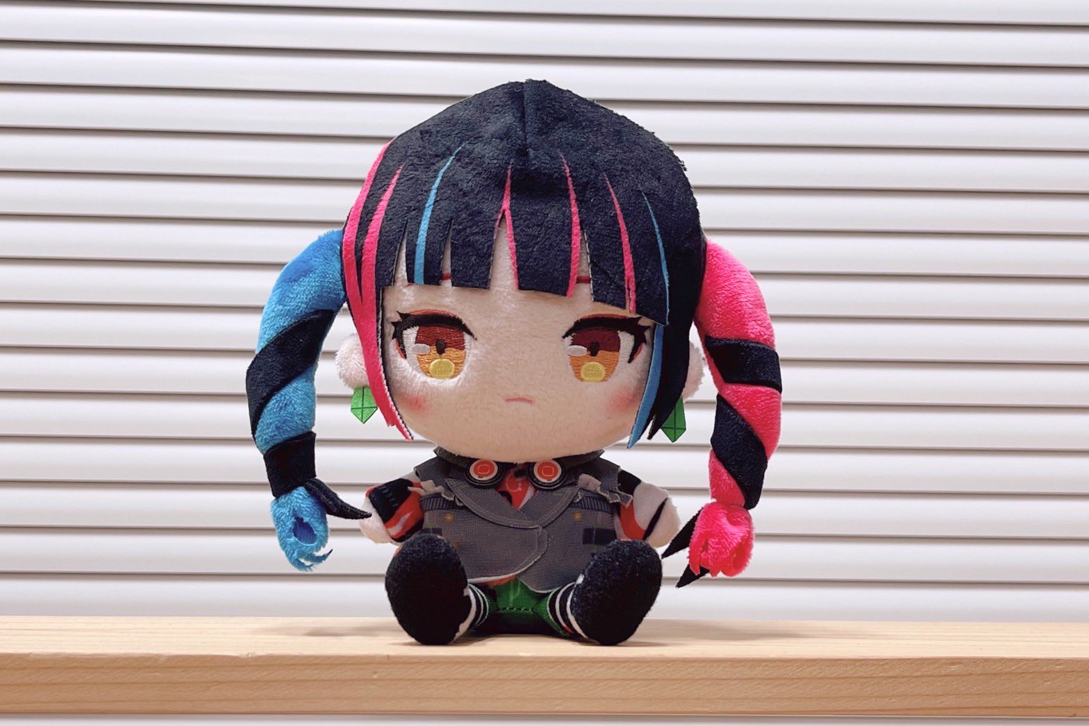 春猿火おすわりぬいぐるみ 4周年メッセージカード付きおまけ有