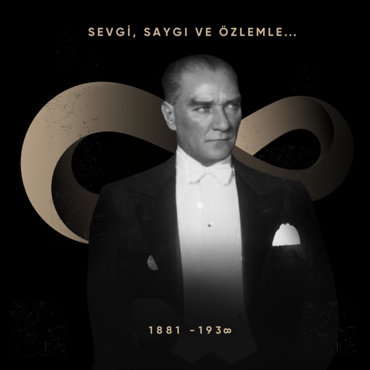 Her an kalbimizde olan Ulu Önder Gazi Mustafa Kemal Atatürk'ü sevgi, saygı ve özlemle anıyoruz. 🇹🇷 #10kasım