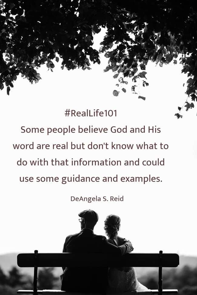 DEANGELASREID's tweet image. #RealLife101 #People #Believe #God #HisWord #Real #Information #Guidance #Examples