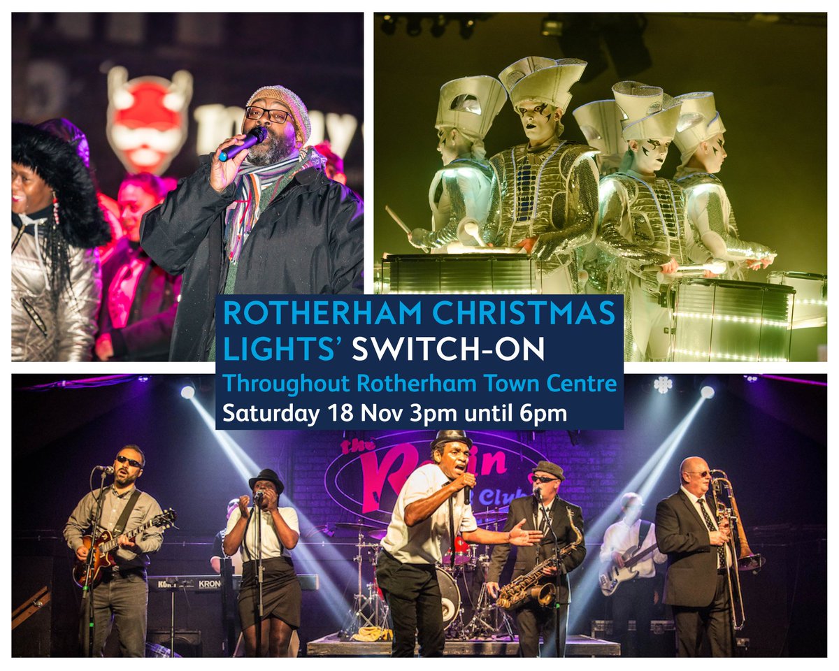 Not long now until the Christmas Lights' Switch-On!
From amazing light up drummers and fantastic live music from local performers and performers from further afield to Mr Scrooge spreading hilarious festive humbug, and lots more too!
More details here facebook.com/events/6476290…