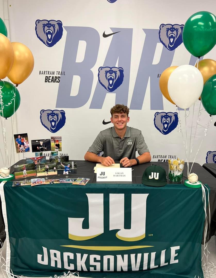 Super proud of these 3 young men. Keep working hard, chase your dreams and be great! To our “village”, all our family, friends, coaches and mentors who have been there along the way, thank you! <a href="/JUBaseball/">Jacksonville Baseball</a>  <a href="/M_G_Baseball/">Middle GA Baseball</a> <a href="/MessiahBaseball/">Messiah University Baseball</a> <a href="/bt_athletics/">Bartram Trail Athletics 🐻</a>